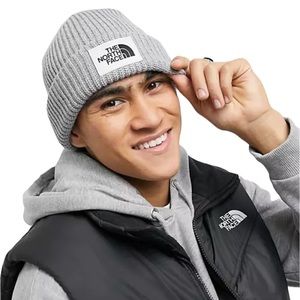 North Face Salty Dog Beanie Gray